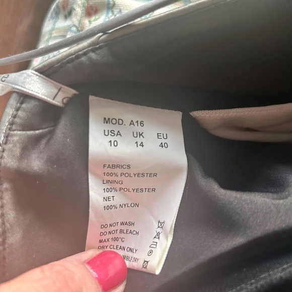 Love Ruched Gunmetal Satin Dress Size 10 - Picture 6 of 7